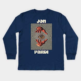 Hand Eyes Jon Pardi Kids Long Sleeve T-Shirt